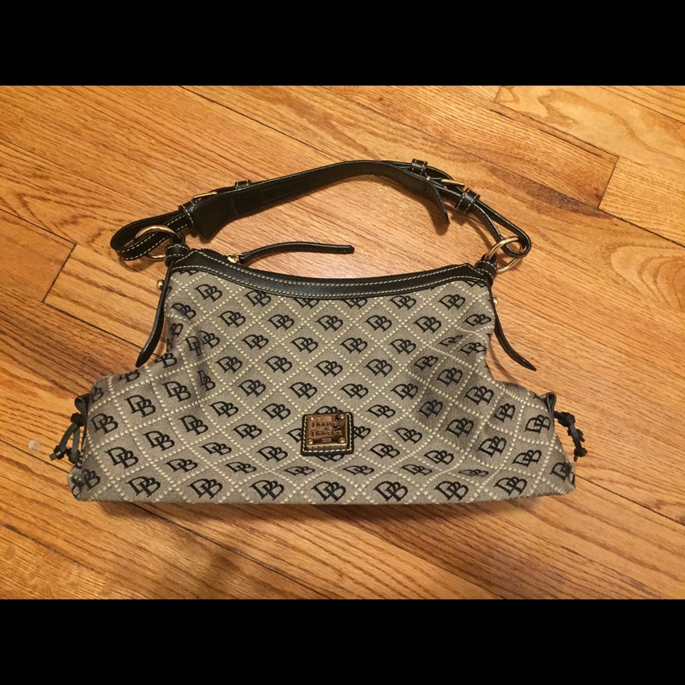 Dooney & Burke Black and White Handbag